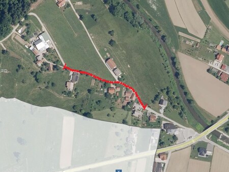 Zapora ceste Rečica ob Paki (kanalizacija)