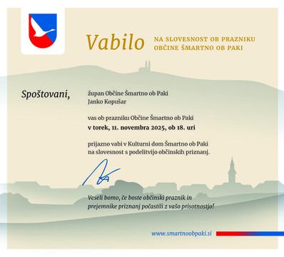 Vabilo ob občinskem prazniku 2025