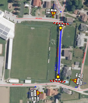 Fotografija: Zapora ceste